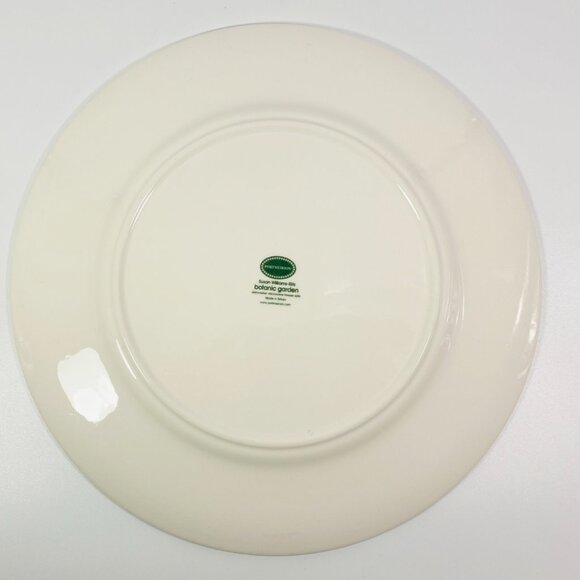 Portmeirion The Botanic Garden 10.5” Plate Rosa Canina Dog Rose - Picture 6 of 6